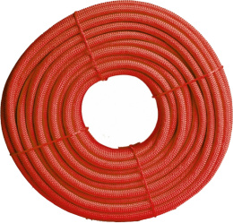 Шнур яхтенный Петроканат Экстрим 20-прядный 6мм нагрузка 490кг красный, бухта 100м (115321P)